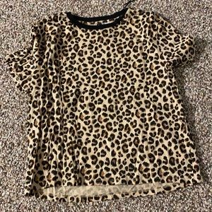 Cheetah Pattern H&M T-shirt